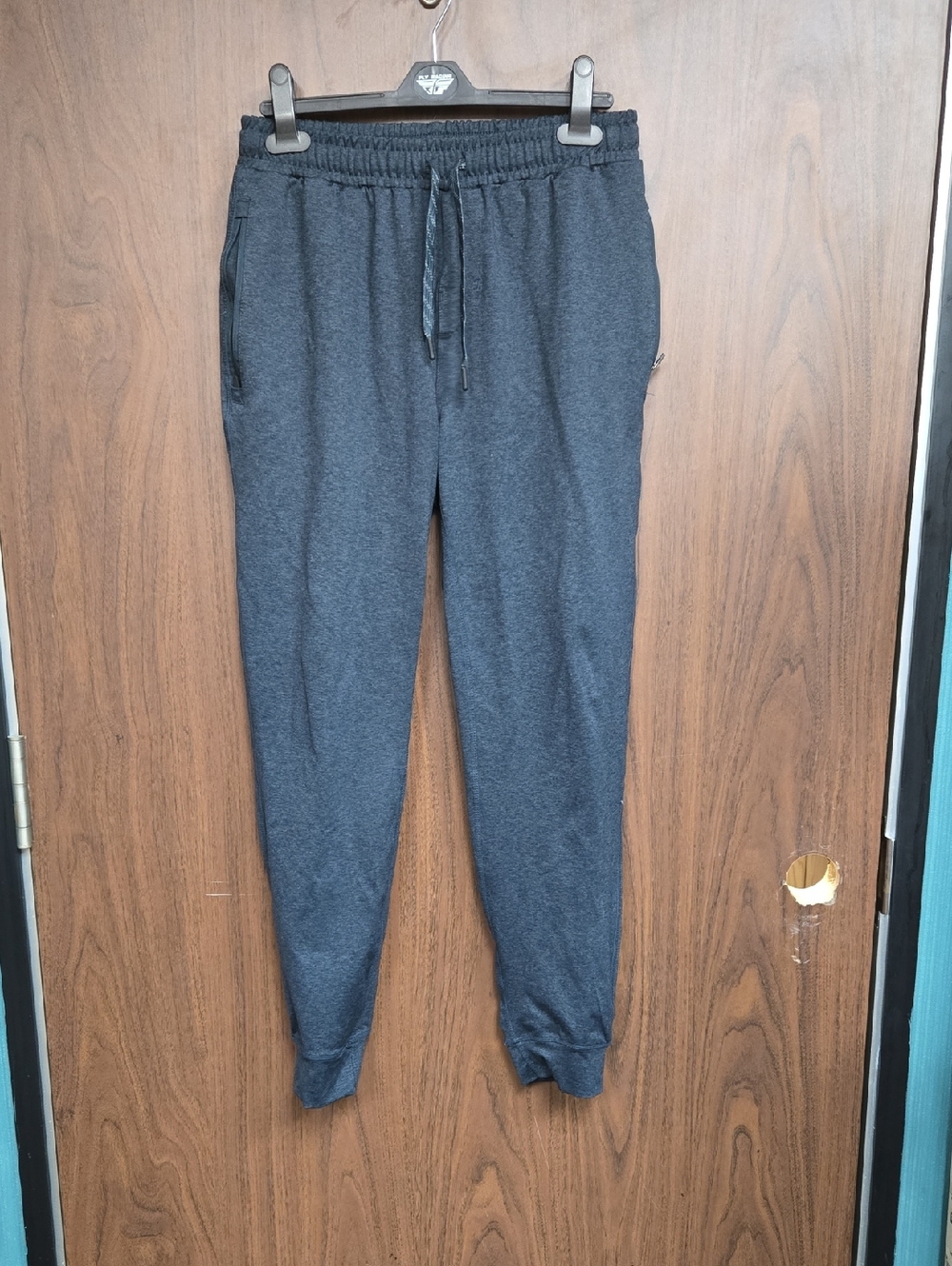 Kirkland Signature Size S Heathered Blue Active Jogger